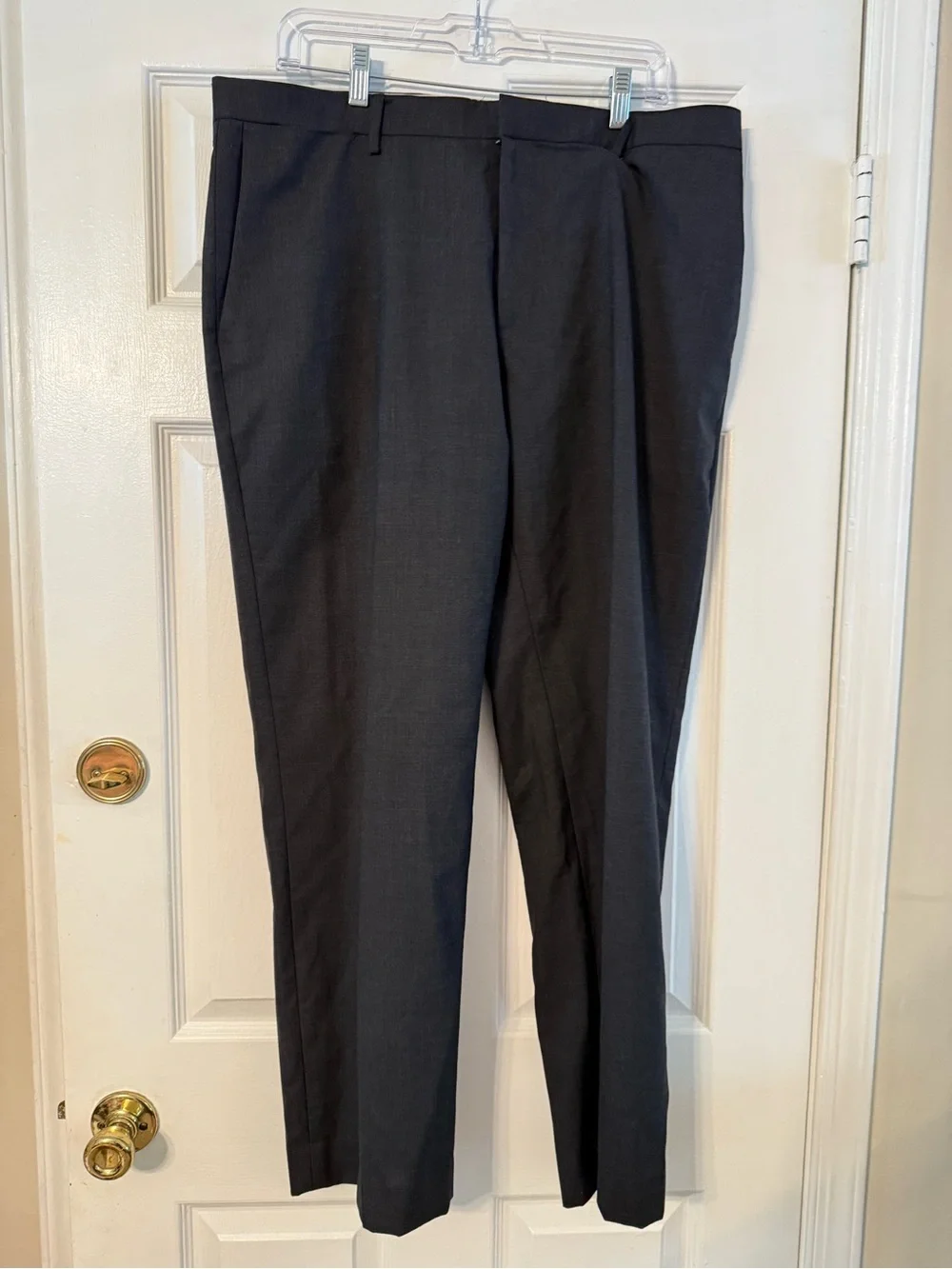 Banana Republic Men's Dress Pants in Charcoal